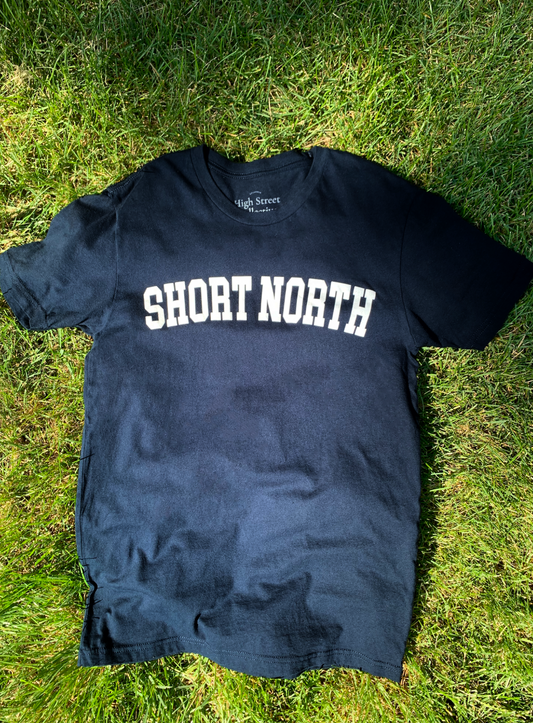 Short North Navy Cotton Tee